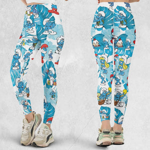The Smurfs Pattern Legging