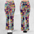 Aaahh!!! Real Monsters Characters Pattern Flare Leggings