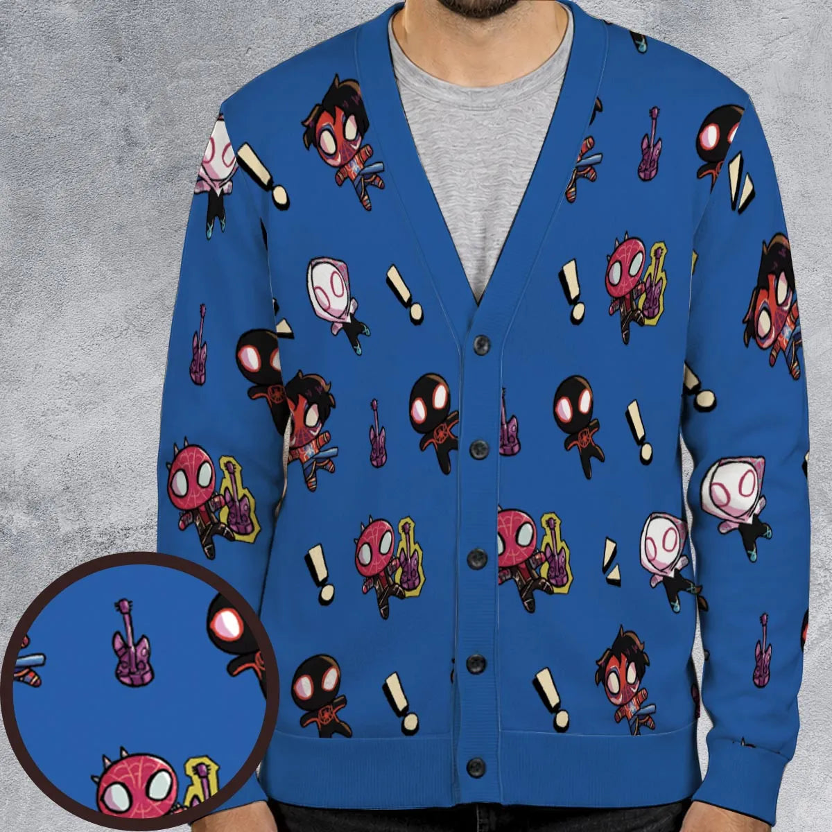 Spidey Sense Spider Man Cardigan