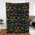 BurgerTime Arcade Game Fleece Blanket
