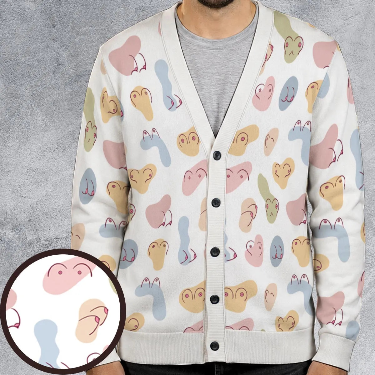 Hello boobies Cardigan