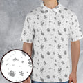 Final Fantasy Creatures Pattern AOP Men/Women Polo Shirt
