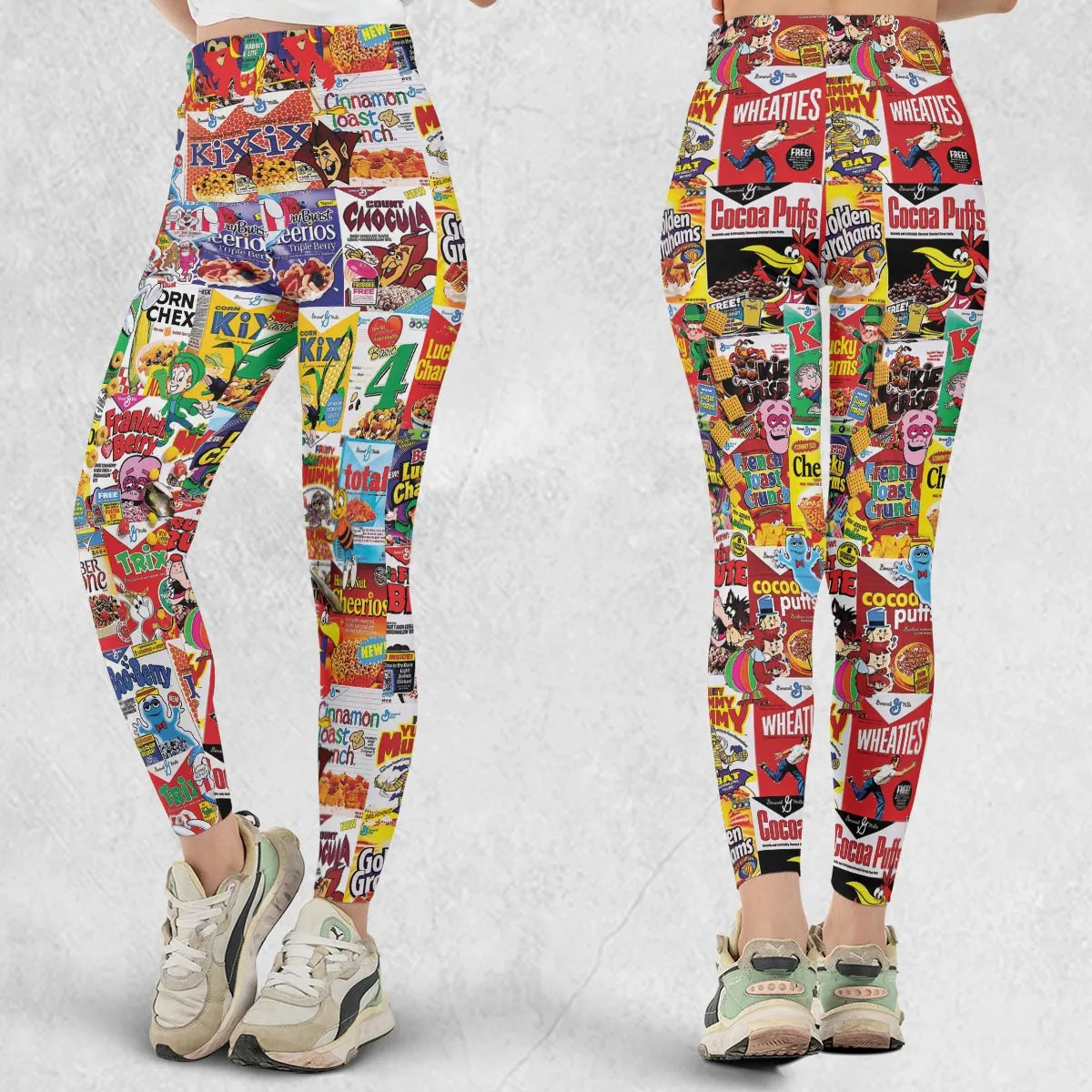 Popular Cereal Boxes Legging