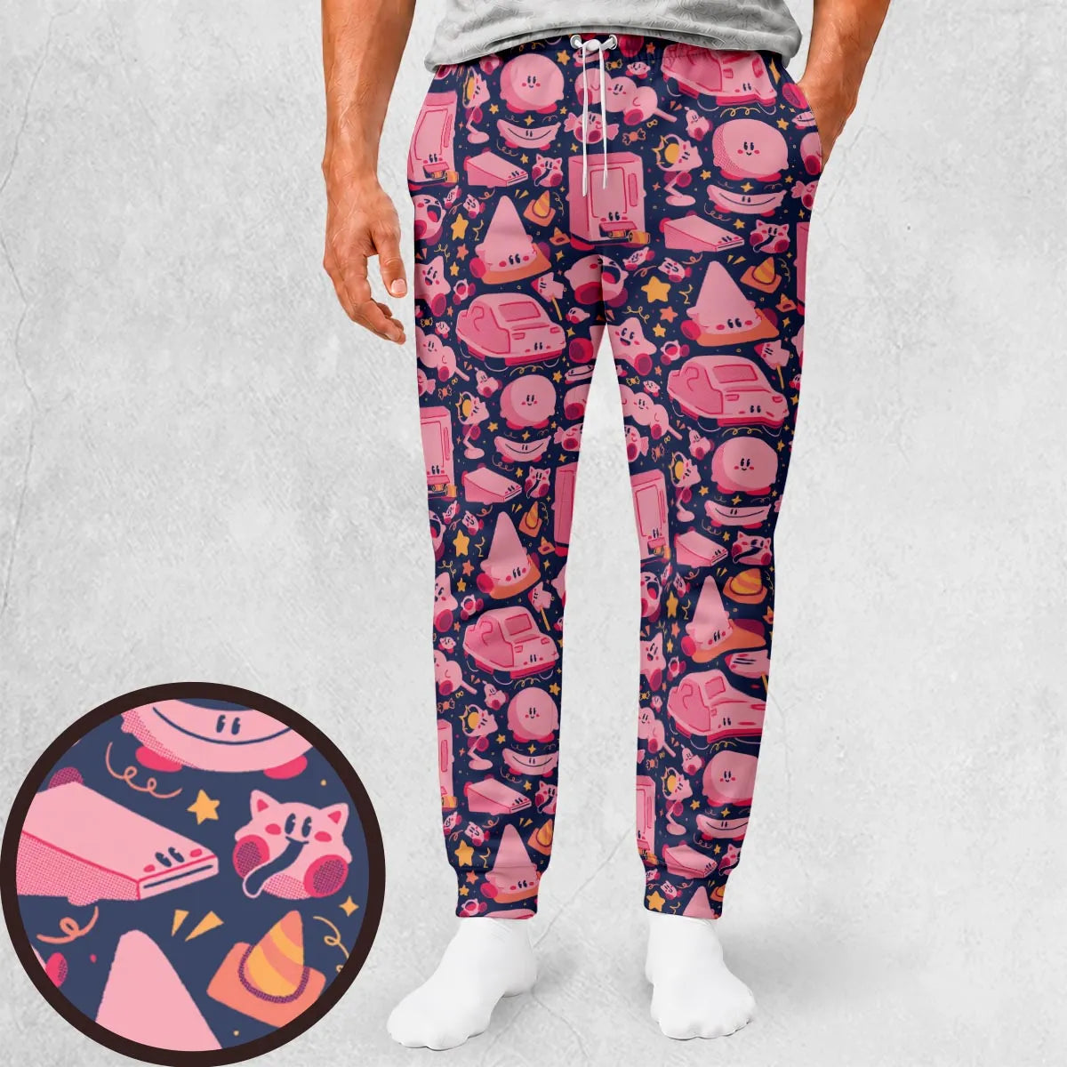 Pink Overload Kirby Sweatpants