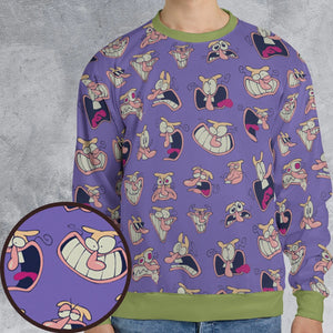 The Noise Pizza Tower All-over Print Sweatshirt