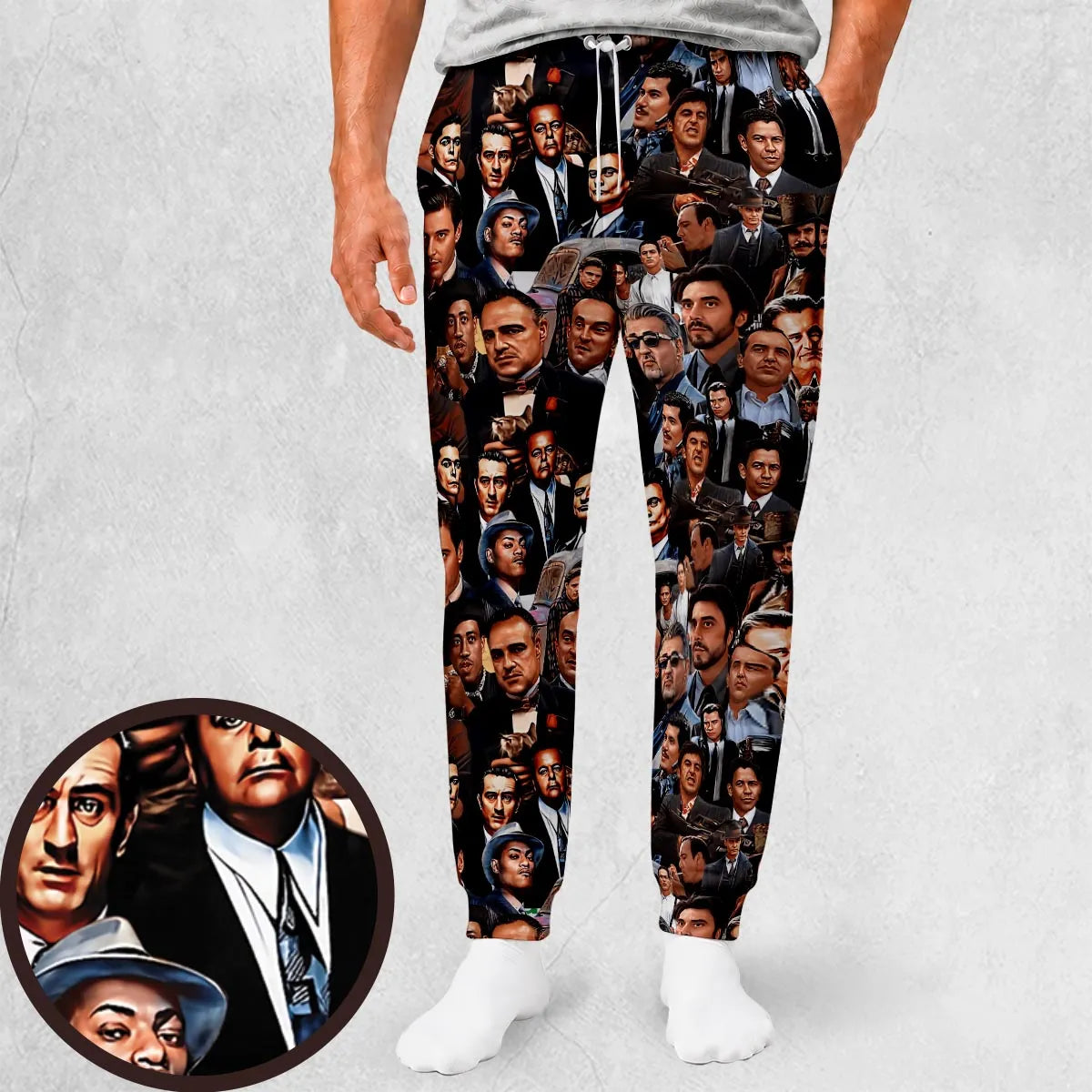 Collage of Gangsters Sweatpants