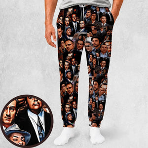 Collage of Gangsters Sweatpants