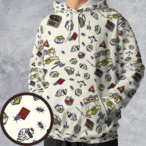 Roll With Pride DnD All-over Print Hoodie