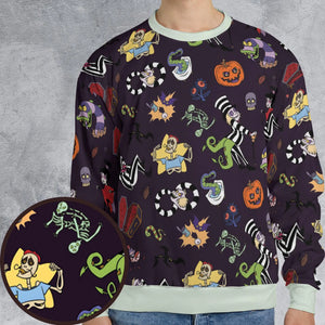 The Old Day Beetlejuice All-over Print Sweatshirt