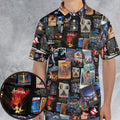 1980s Movie AOP Men/Women Polo Shirt