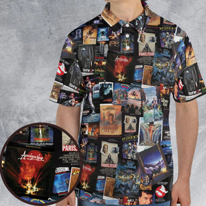 1980s Movie AOP Men/Women Polo Shirt