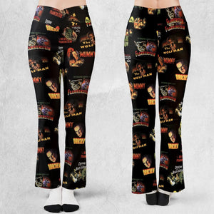 Teaming Monsters All Up Universal Monsters Flare Leggings