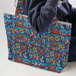 Hero of the Environment Captain Planet and the Planeteers Large Tote Bag