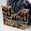 80's Kids Starter Pack Large Tote Bag