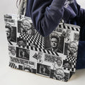 Surreal Disturbing Atmospheric A nightmare Eraserhead Large Tote Bag