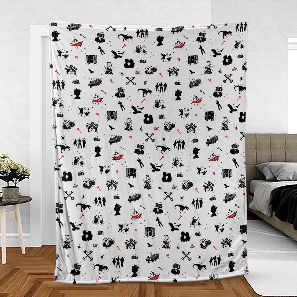 Legandary Bands Mashup Fleece Blanket