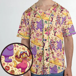 The McDonald's Gang Unisex Baseball Jersey