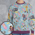 Marty McFly Dr. Emmett Brown Back To The Future All-over Print Sweatshirt