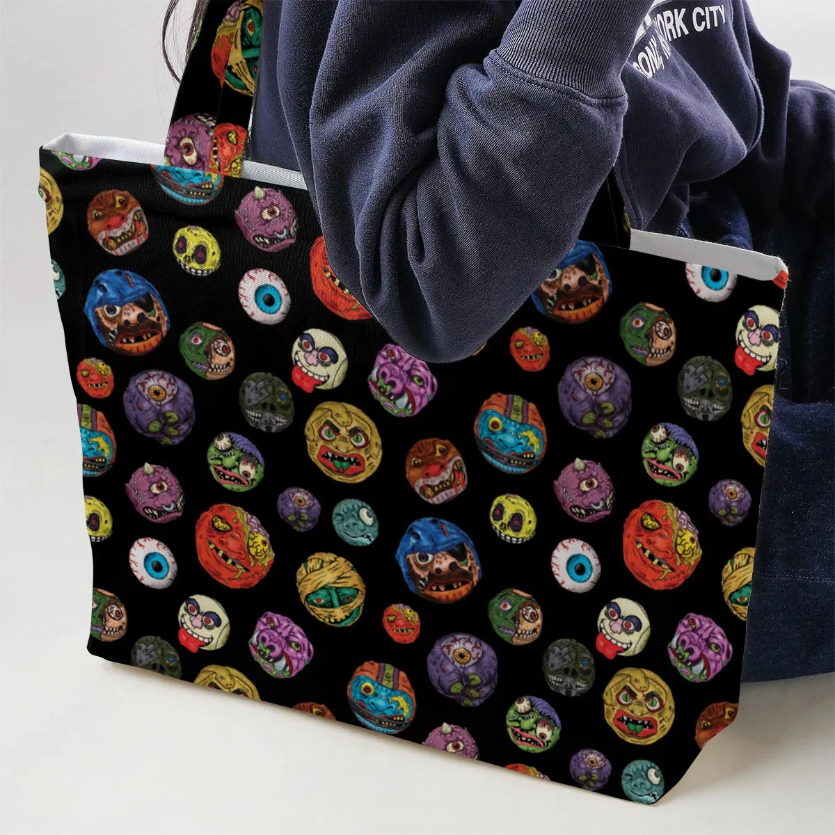 Madballs Toys Large Tote Bag