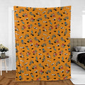 Stone Age The Flintstones Characters Fleece Blanket