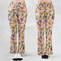 Garfield And Odie Christmas Sleigh Flare Leggings