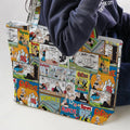 Olive Oyl Popeye Comic Large Tote Bag