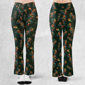 Cat Kitten DNA Pattern Flare Leggings