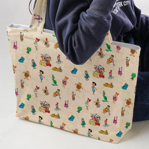 Bedrock The Flintstones Large Tote Bag
