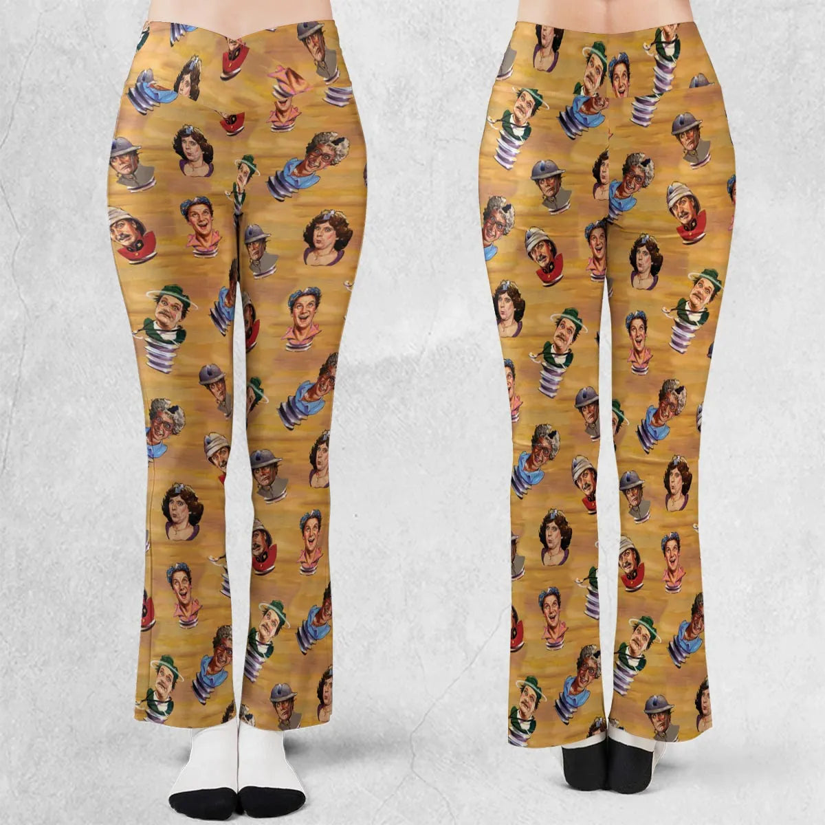 The Meaning Of Life Monty Python Flare Leggings