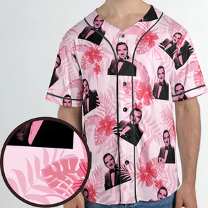 The Andy Griffith Show Pink Pattern Unisex Baseball Jersey