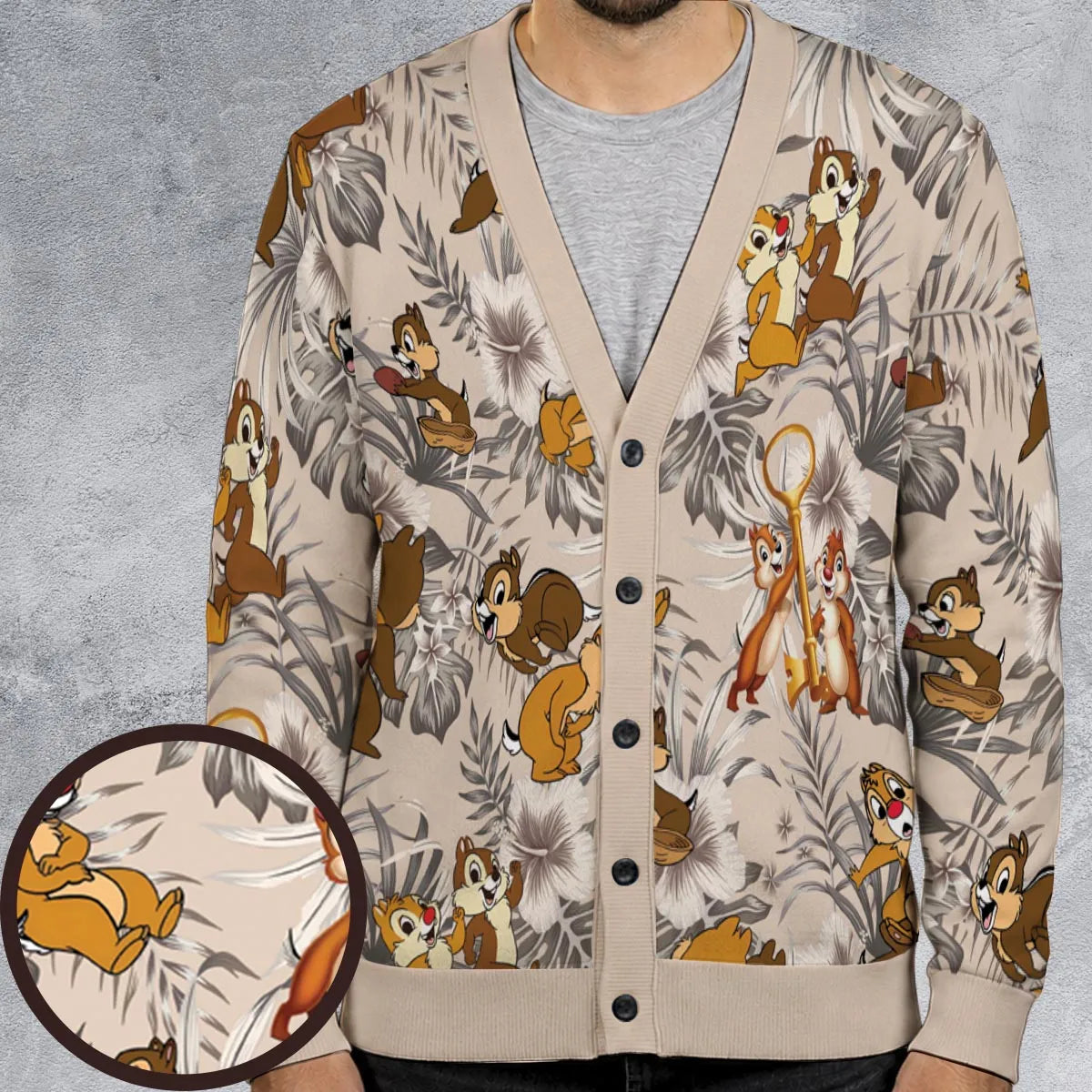 Chip dale Cardigan