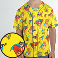 The Mighty Heroes Characters Unisex Baseball Jersey