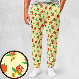 Orange and Bird Sweatpants