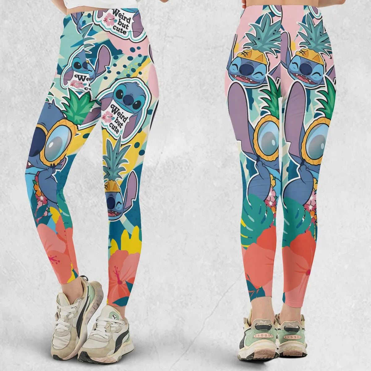 Weird But Cute Stitch Legging