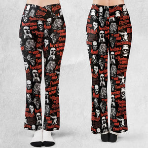 Monster Tiles Flare Leggings
