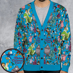 Classic mouse's Chirstmas Carol Cardigan