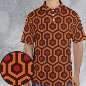 The Overlook Pattern The Shining AOP Men/Women Polo Shirt