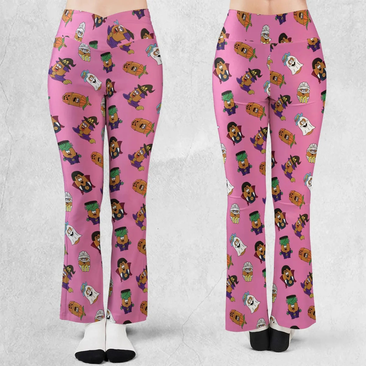 Halloween McNugget Buddies Flare Leggings