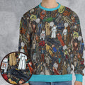 Star Wars Characters Figures All-over Print Sweatshirt