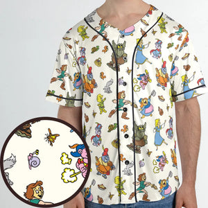 Gummi Bears Characters Unisex Baseball Jersey
