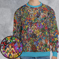 MOTU's Characters Figure Pattern He-man and The Masters of The Universe All-over Print Sweatshirt