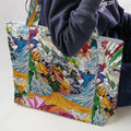 Spidey Sense Spider Man Large Tote Bag