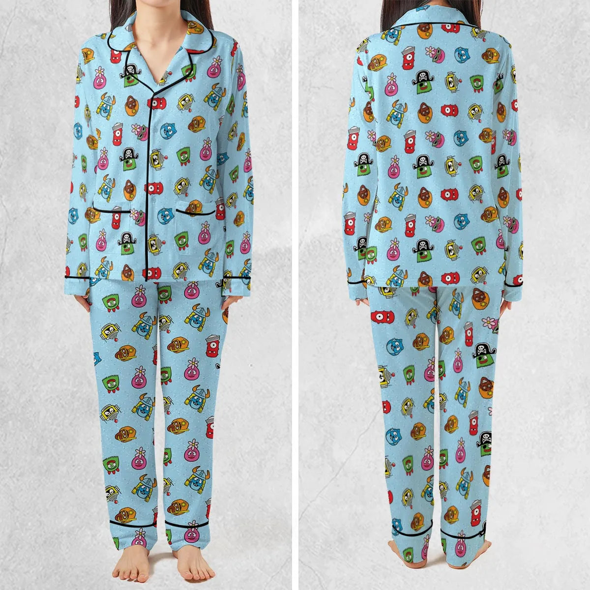 Yo Gabba Gabba Star Wars Mashup Pajamas Set
