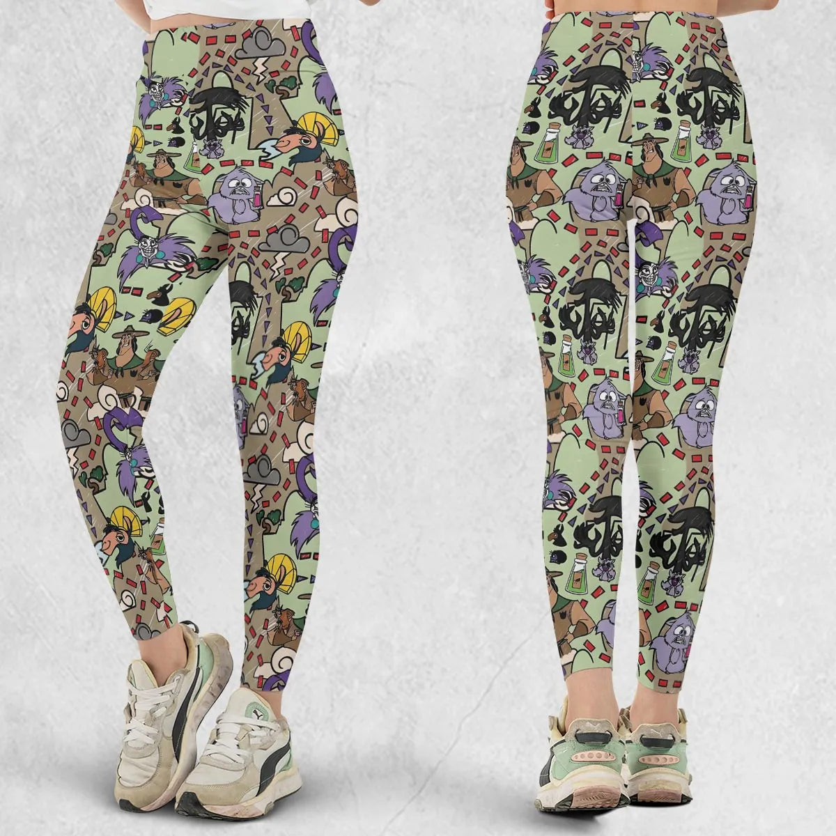 Groove Map The Emperor's New Groove Legging