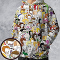 Roger the Alien American Dad All-over Print Hoodie