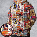 Hollywood Classics Collage All-over Print Hoodie