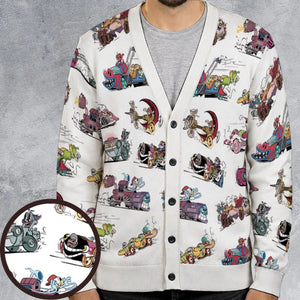 Toon Energy Wacky Races Cardigan