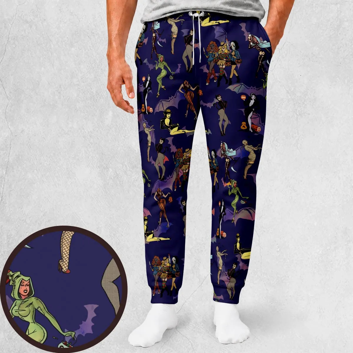 Horror Pin Up Girls Sweatpants