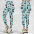 Lunch Lady Land SNL Legging