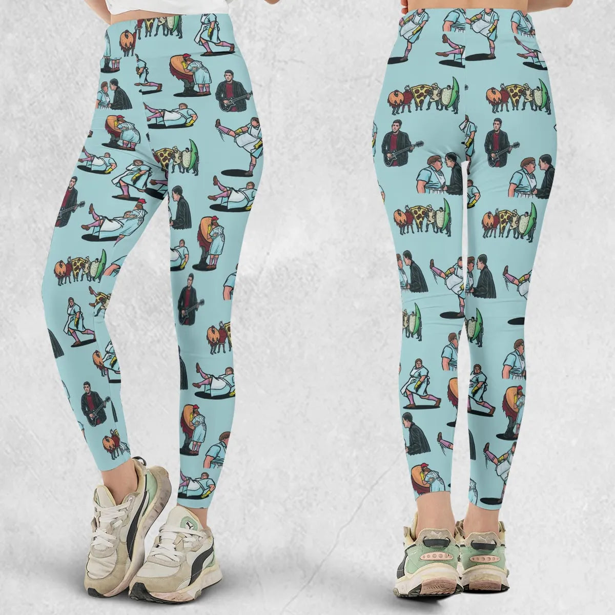 Lunch Lady Land SNL Legging